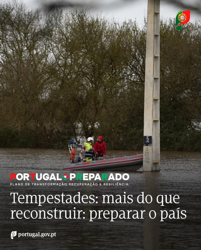 Governo apresenta PTRR – Portugal Mais Preparado com investimento de 22,6 mil milhões até 2034