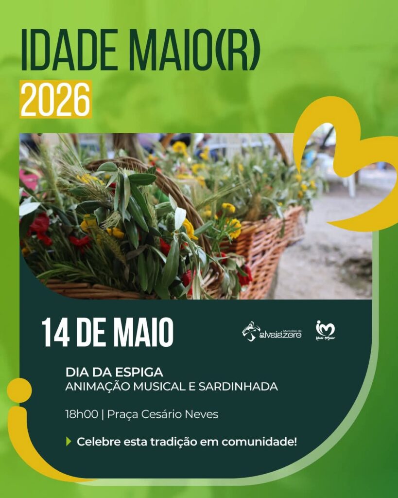 Idade Maio(r) celebra o Dia da Espiga em Alvaiázere Idade Maio(r) celebra o Dia da Espiga em Alvaiázere