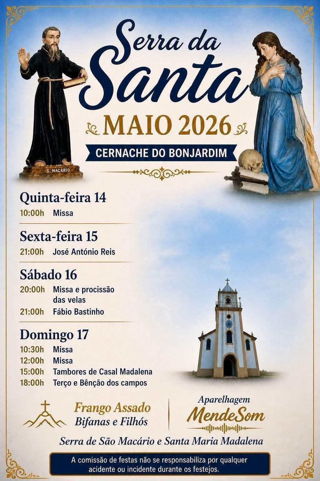 14 a 17 Serra da Santa