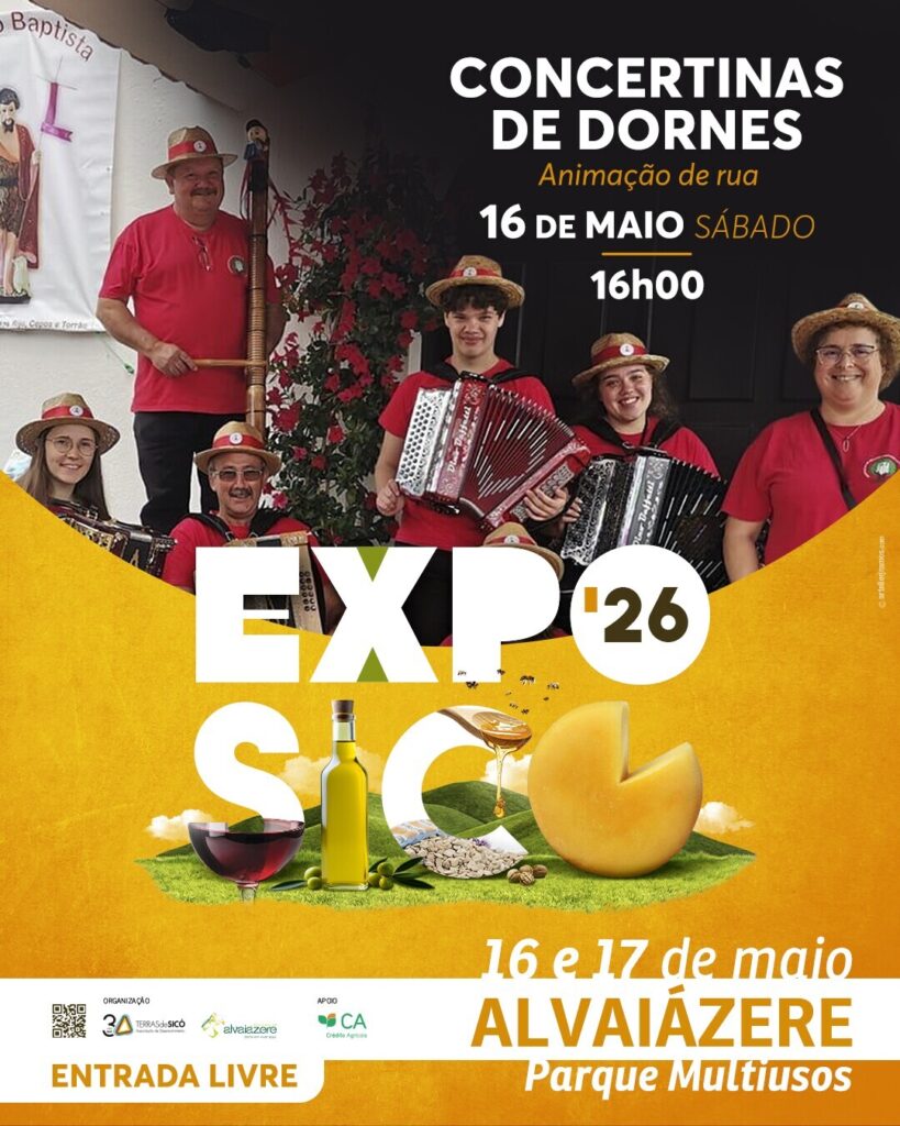 EXPOSICÓ regressa a Alvaiázere para celebrar os produtos e tradições das Terras de Sicó EXPOSICÓ regressa a Alvaiázere para celebrar os produtos e tradições das Terras de Sicó