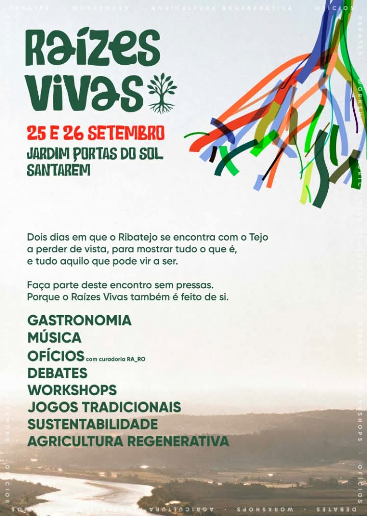 Festival Raízes Vivas leva gastronomia, música e tradição ao Jardim Portas do Sol