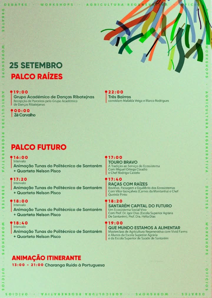 Festival Raízes Vivas leva gastronomia, música e tradição ao Jardim Portas do Sol