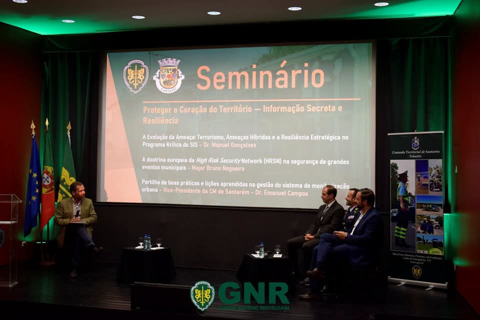 GNR promove seminário sobre segurança dos espaços públicos: evento inserido no 18.º aniversário do Comando Territorial